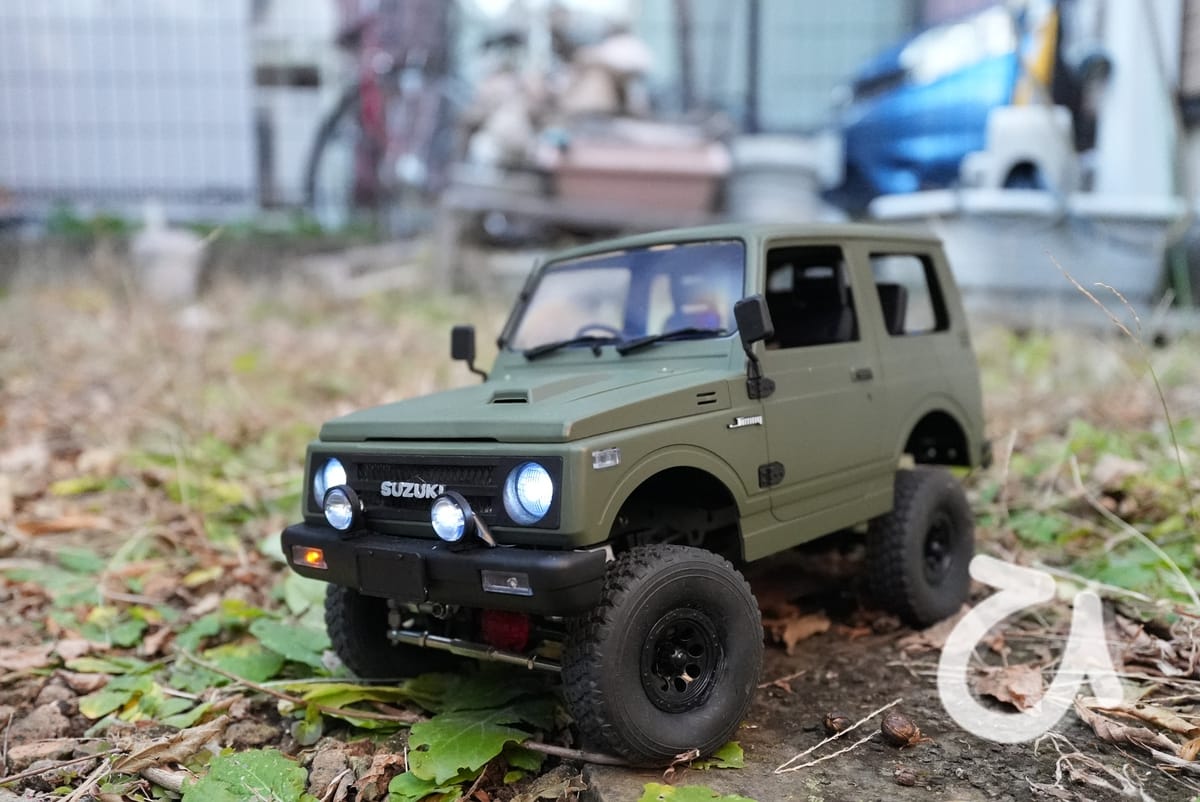 WPL JAPAN C74 JIMNY（JA11)の改造進捗状況。 - ひーちーのつぶやき