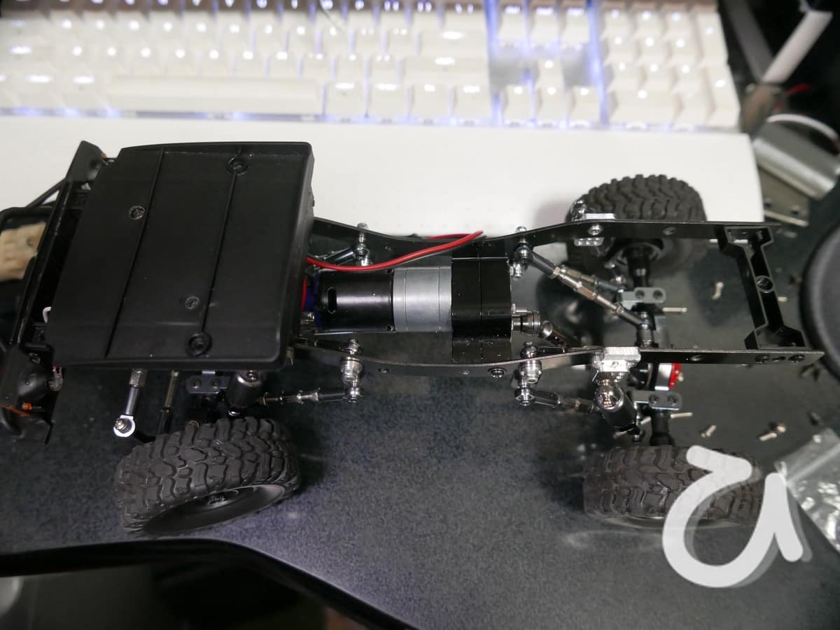 WPL C24 金属製社外パーツたくさん！リダクションギア。部品取りに WPL JAPAN】アクスルの組立と調整【金属パーツ組み立て徹底解説！②