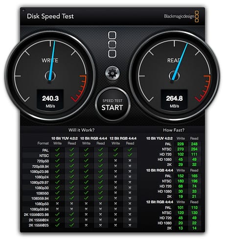 Disk Speed TestScreenSnapz001