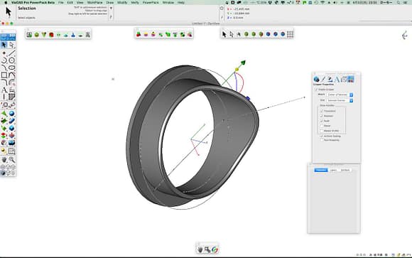ViaCAD Pro PowerPack BetaScreenSnapz003