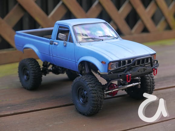 WPL JapanのC24-1ハイラックスサーフのボディーを塗装した。 - ひーち