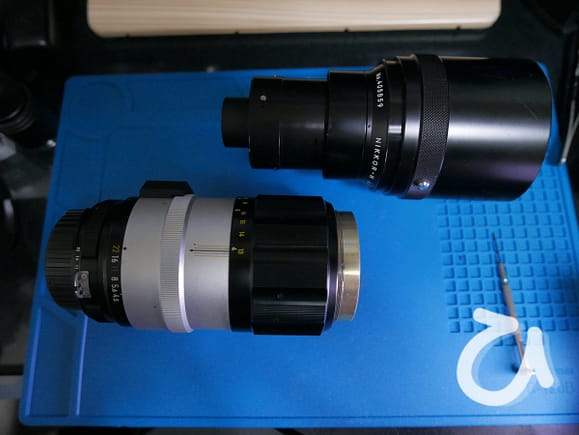 レンズ(単焦点) NIKKOR-H Auto 1:4.5 f=300 ジャンクオールドレンズNikkor H Auto 300mm F4.5のカビ清掃完了